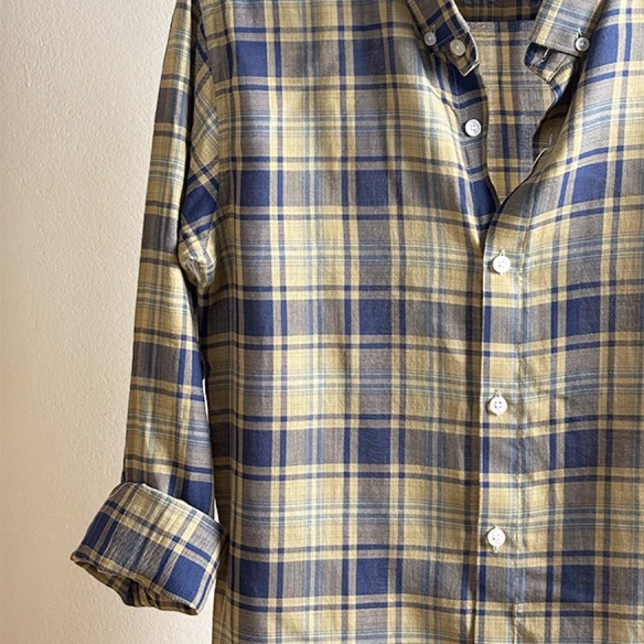 Smart Casual Plaid Check Shirt