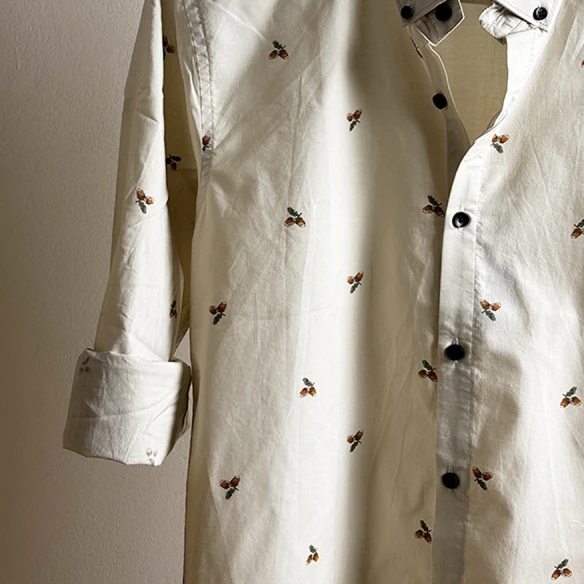 Forest Charm Patterned Shirt