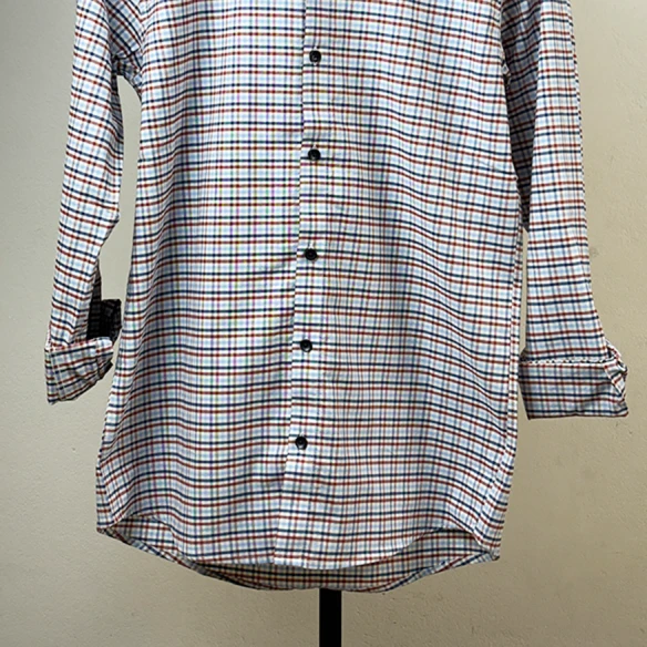 Soft Cotton Gingham Shirt for Men