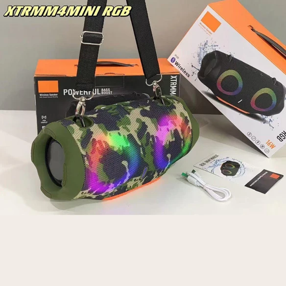 XTRM4 MINI 16W Wireless Bluetooth Speaker | IPX6 Waterproof RGB Light