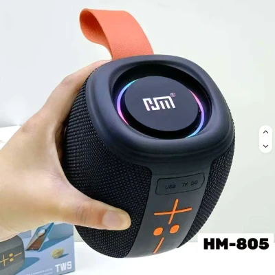 HM-805 Portable Wireless Bluetooth Speaker with RGB LED Light
