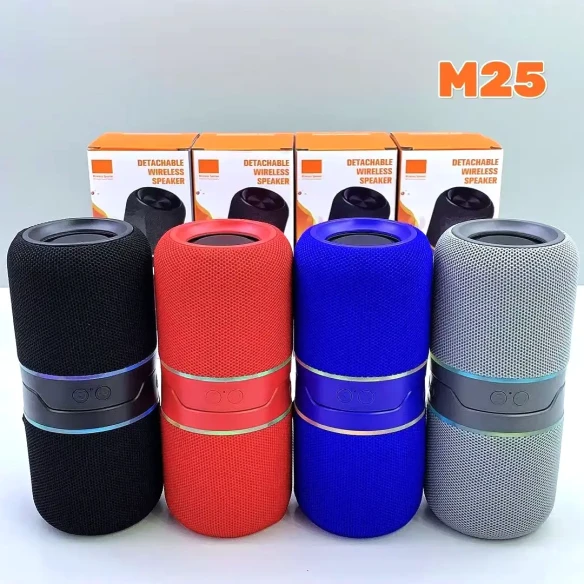 M25 10W Outdoor Wireless Split Speakers with LED Lights